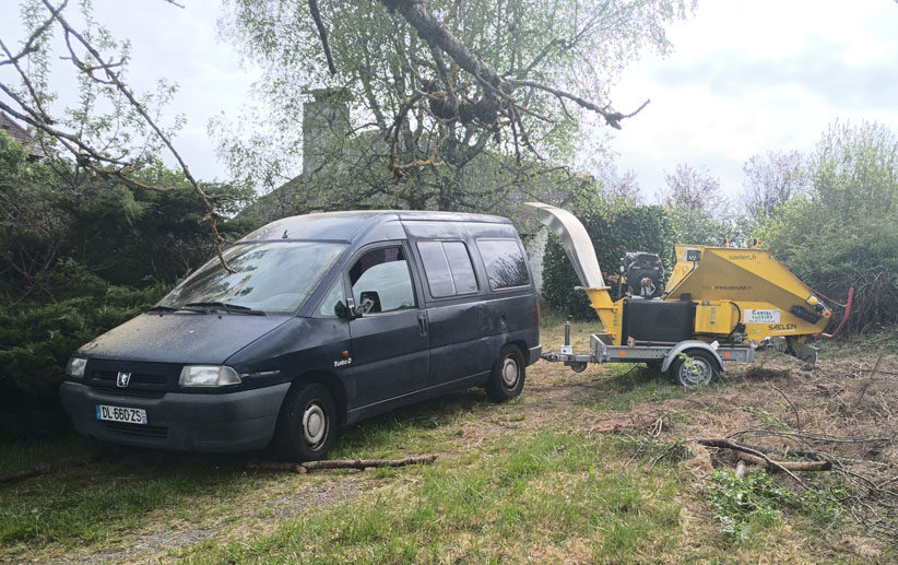 Broyeur dans le Cantal 15000