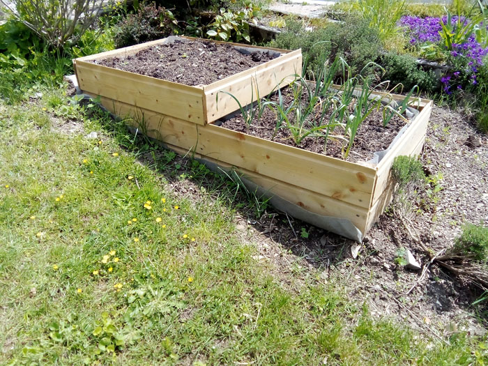 Jardinière à niveau du sol Nicolas Lherme Cantal 15000